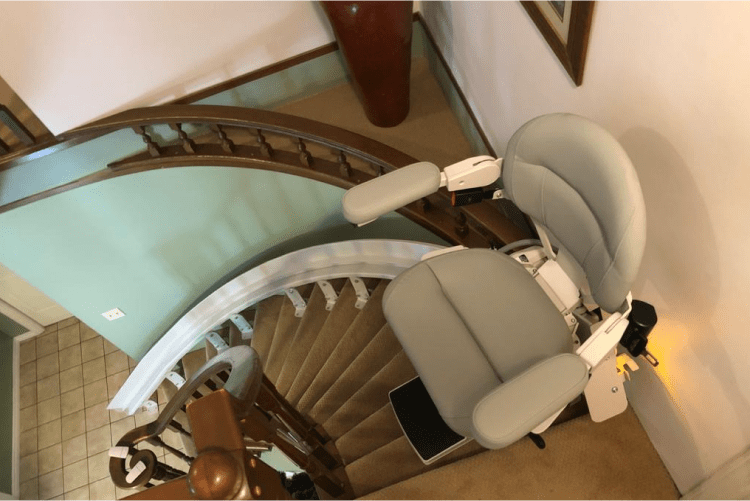 custom curved stairlifts